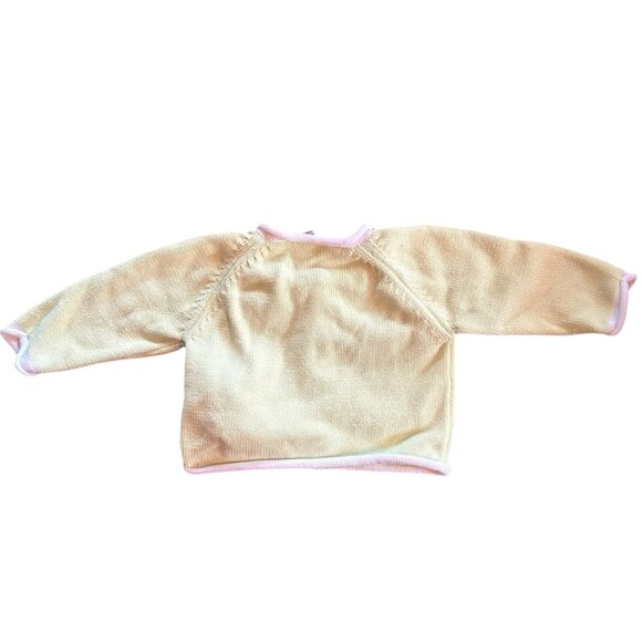 Gymboree Sweet Pea Embroidered Attached Squirrel Plush Cardigan 6-12 Months - Picture 8 of 8